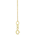 18kt Gold Box Chain 46cms (18") Long - 0.6mm Thick