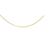 18kt Gold Box Chain 51cms (20") Long - 0.55mm Thick